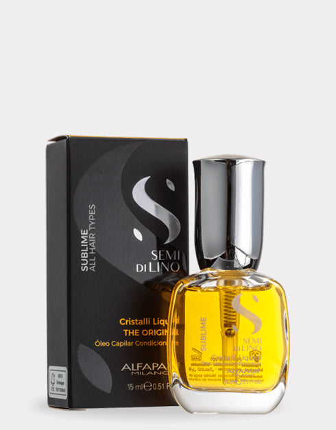 ALFAPARF SEMI DI LINO SUBLIME CRISTALLI LIQUIDI ÓLEO CAPILAR 15ML